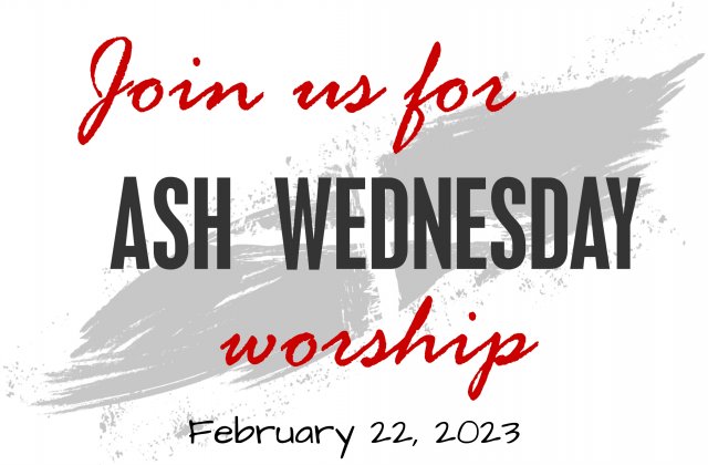 Ash Wednesday Worship